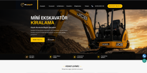 Kiralik Mini Ekskavator Kepce