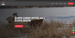 Özarya Marine web tasarım