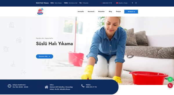 Süslü Halı Yıkama