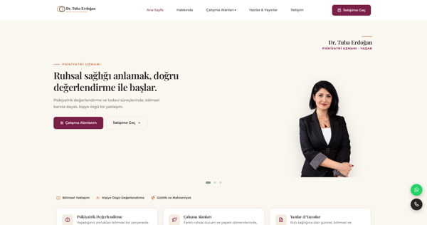 Dr. Tuba Erdoğan web sitesi