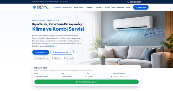 Kıvanç Klima Servisi