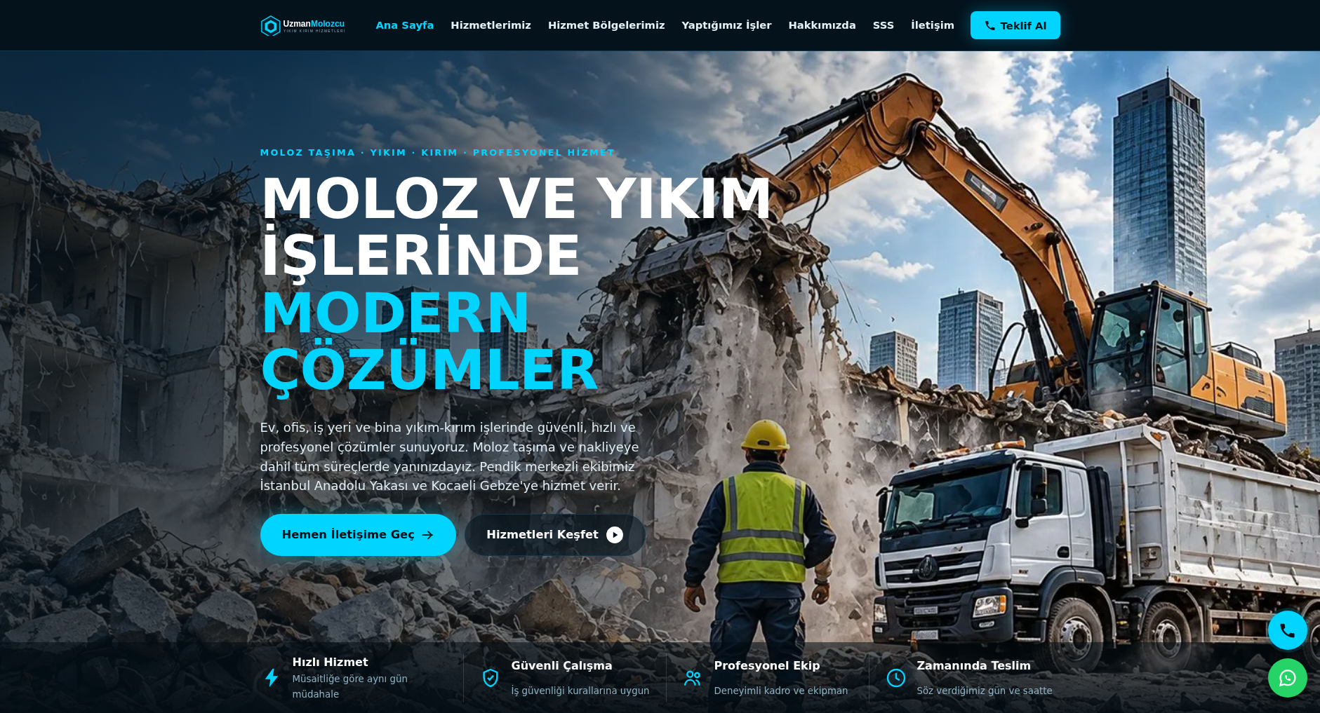 UzmanMolozcu web sitesi ekran görüntüsü