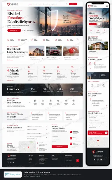 Sigorta Brokeri örnek web sitesi tasarımı