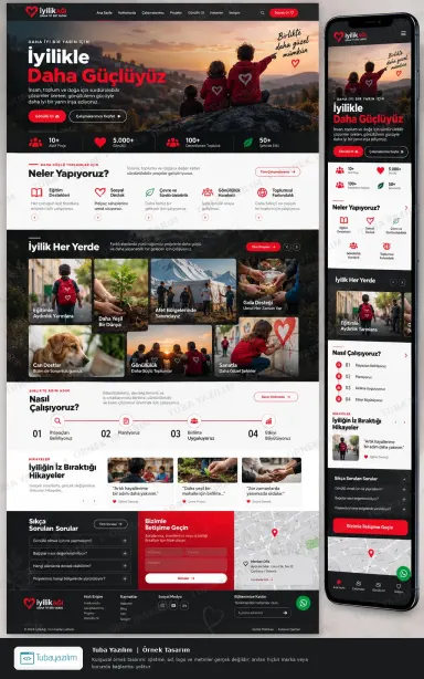 STK örnek web sitesi tasarımı